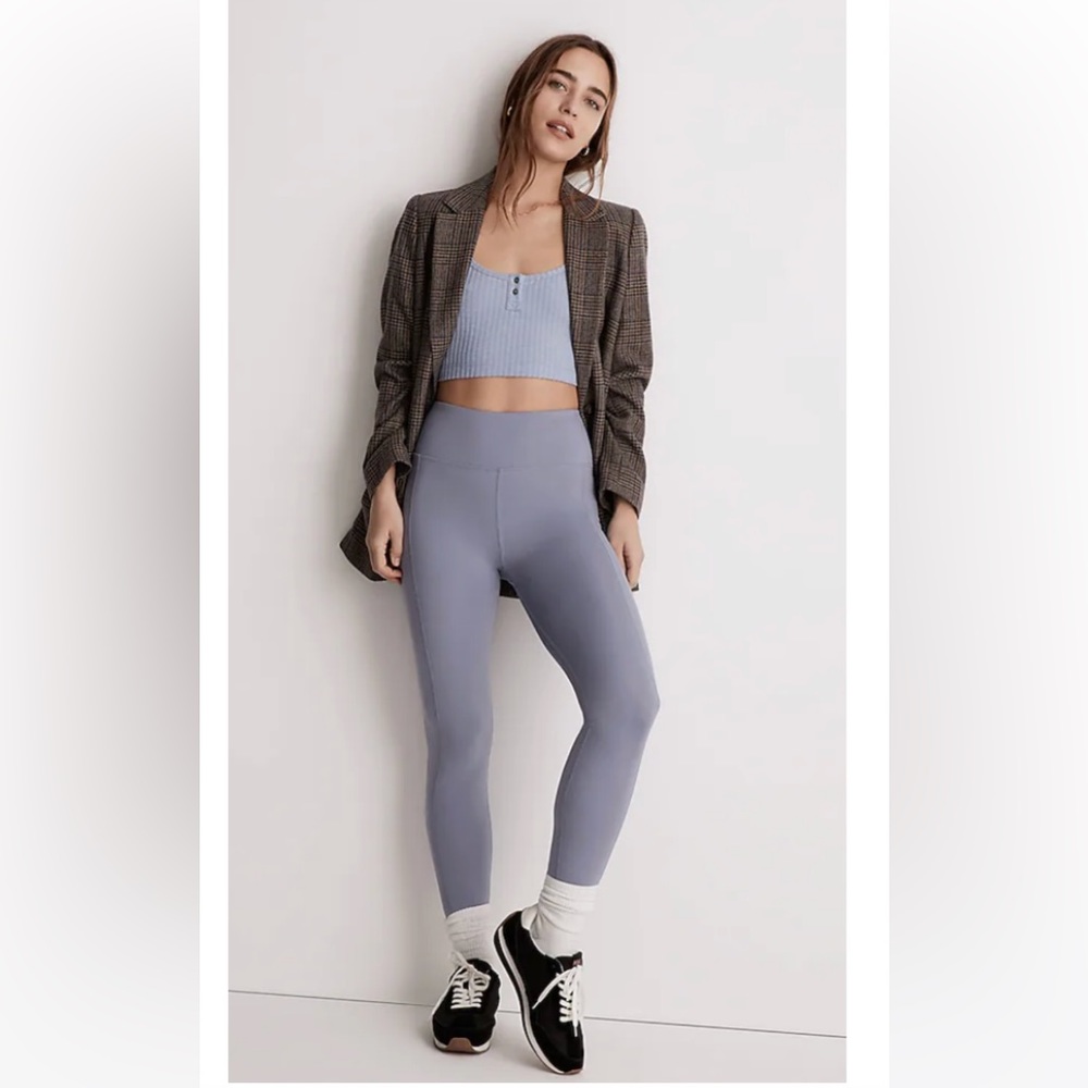 Madewell Dusk Peri Leggings